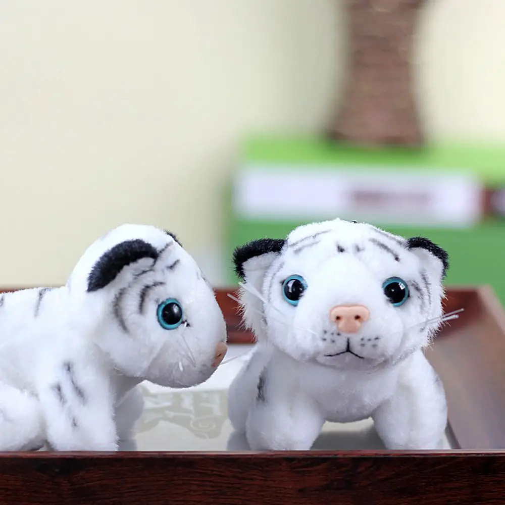 Cartoon Doll Bag Hanging Ornament Chinese Zodiac Tiger Tiger Plush Keychain Plush Pendant Car Plush Keyring Stuffed Toys