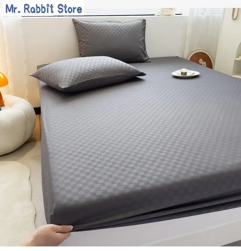 

Cotton Fitted Sheet New Waffle Single Piece Fitted Sheet Skincare (Pillowcase To Be Purchased Separately)