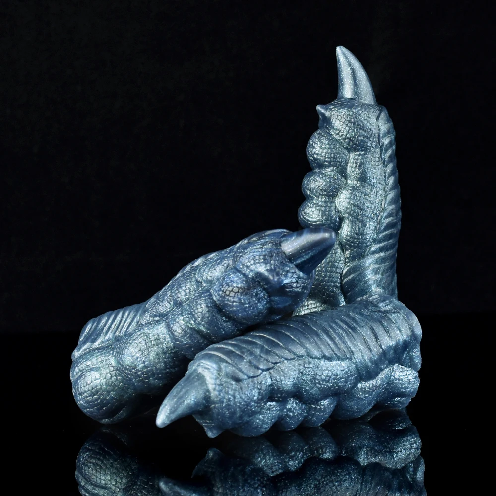 FAAK Dragon Claw Finger Sleeve Silicone Sheath Masturbator Prostate Massage Clit Stimulate Foreply Sex Toys Couple Flirting
