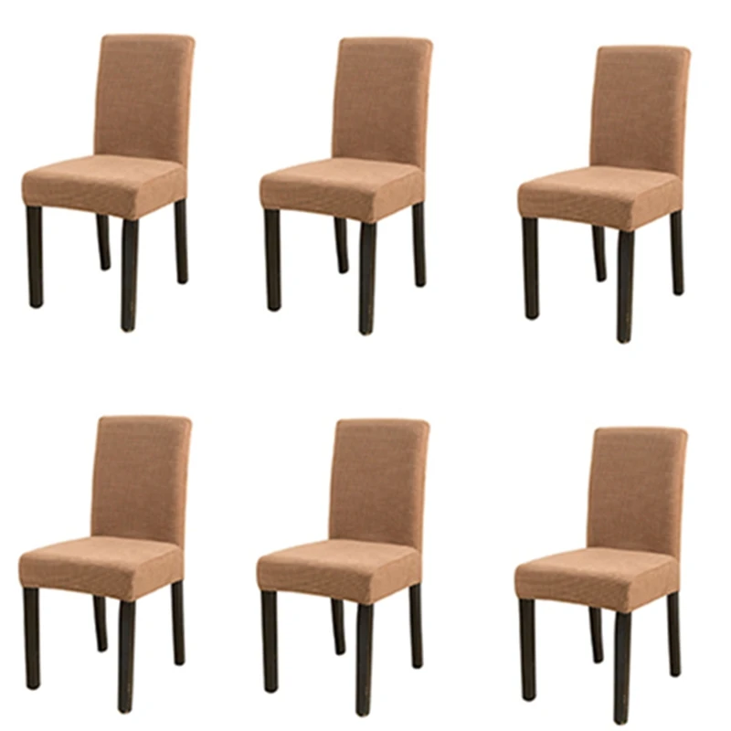 

Waterproof Dining Room Chair Cover Stretch Jacquard Parson Chair Slipcover Removable Washable
