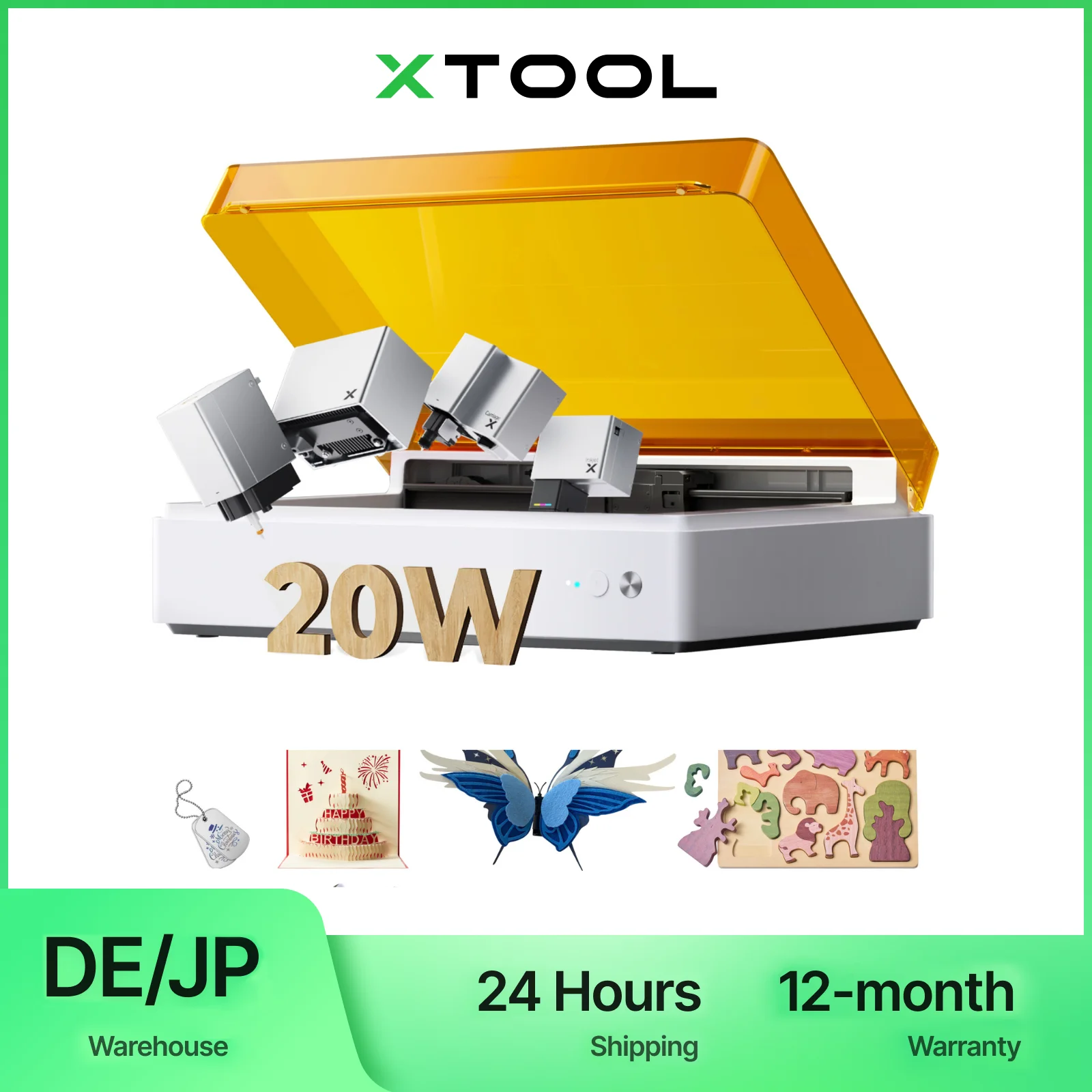 xTool M1 Ultra: The World's First 4-in-1 Craft Machine 20W