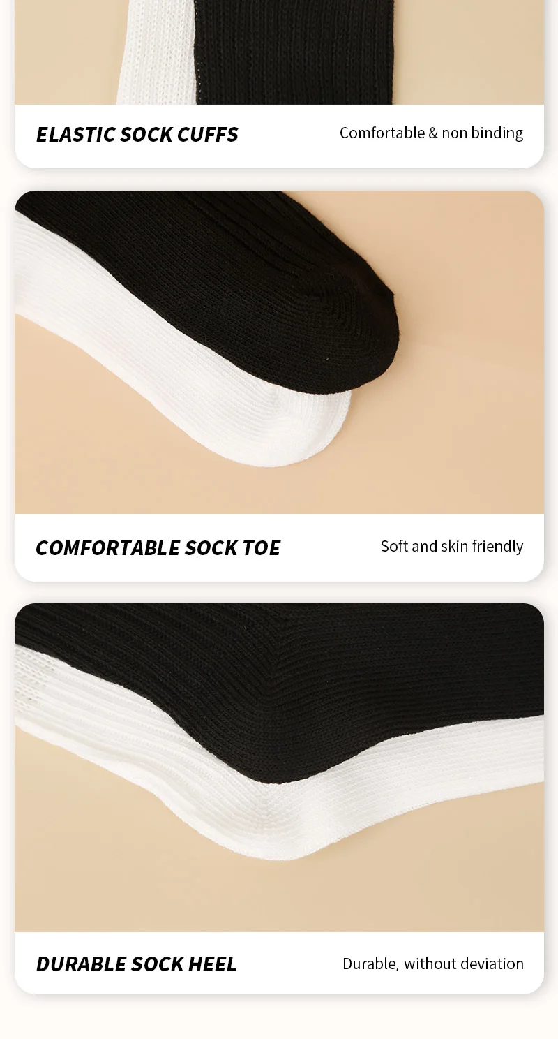 Multiple pairs of autumn and winter socks, thick needle men's and women's socks, Japanese university style socks, Japanese women 18 S65c30b9a840444b1adba8b41e0a58933c