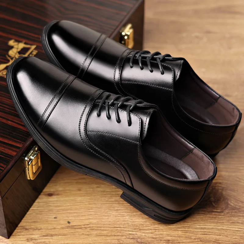 

Классические мужские туфли с острым носком, деловые, повседневные мужские классические туфли