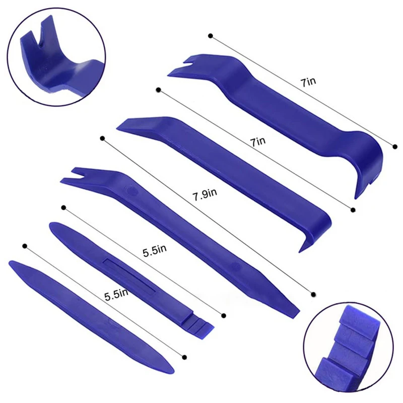 Car Repair Tool Set Auto Dismantle Tools Kit Plastic Car Door Clip Panel Trim Radio Dash Audio Removal Installer Pry Conversion Repairing