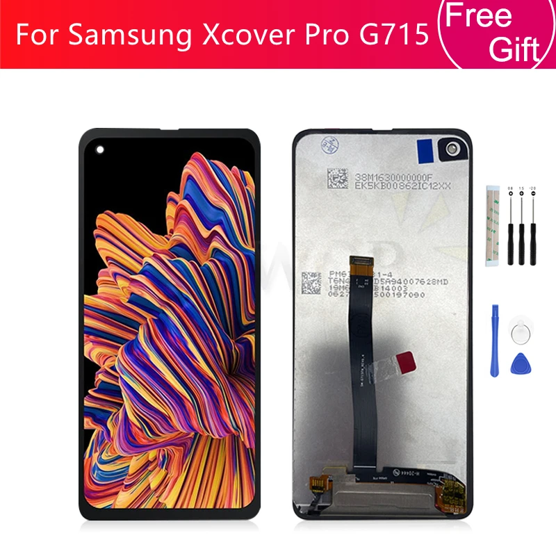 

For Samsung Galaxy G715 LCD Display LCD Touch Screen Digitizer Assembly For Samsung Xcover Pro Screen Replacement Repair Parts