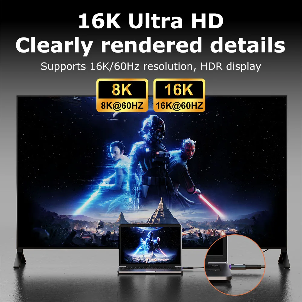 AUFU 24PIN 240W 자기 어댑터 디지털 디스플레이 USB C-타입 C 어댑터 고속 충전 USB4 커넥터 80Gbps(썬더볼트 5용)
