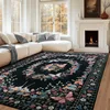 Carpet for Living Room Foldable Machine Washable Butterfly Floral Home Bedroom Soft Floor Mat Leisure Area Floor Rug Alfombra 4