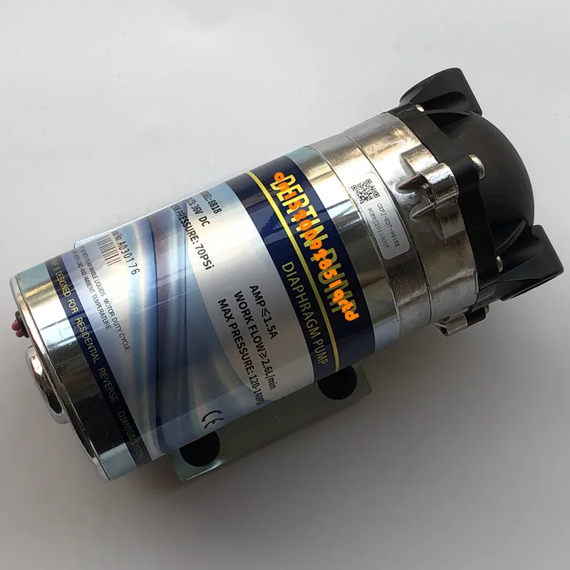 Bomba de Diafragma 36v dc ro Bomba de Reforço o do Vácuo Peças de Filtro Água Osmose Reversa Sistema Aumento Pressão de Alta Pressã 400gpd