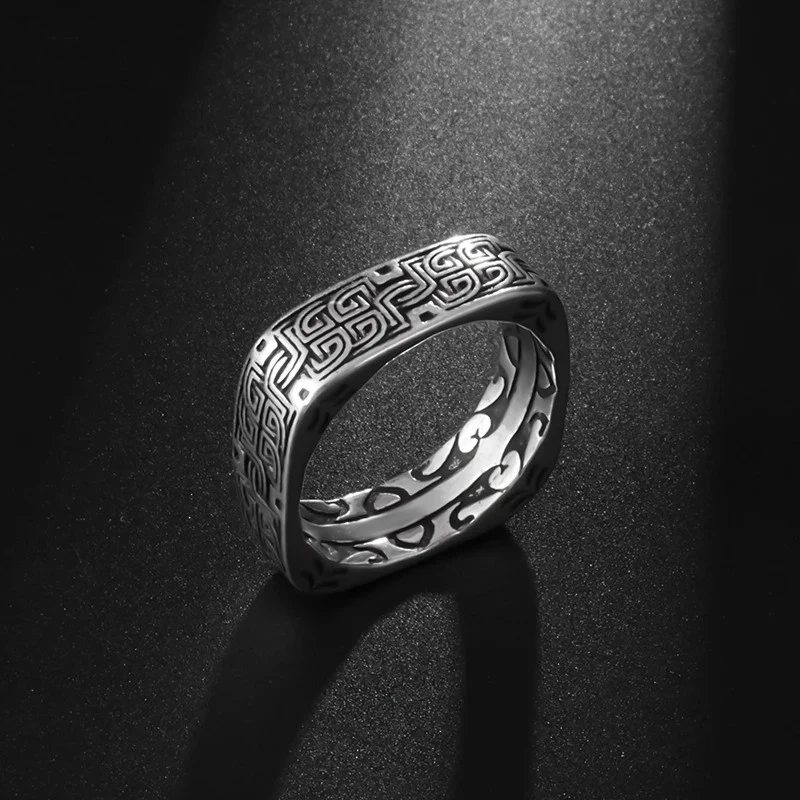 Men's Engraved Rings - MYKA