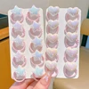10Pcs/Lot Cute Baby Hair Ties Colorful Love Star Round Hair Band Girls Elastic Rubber Bands Kids Hair Accessories 1