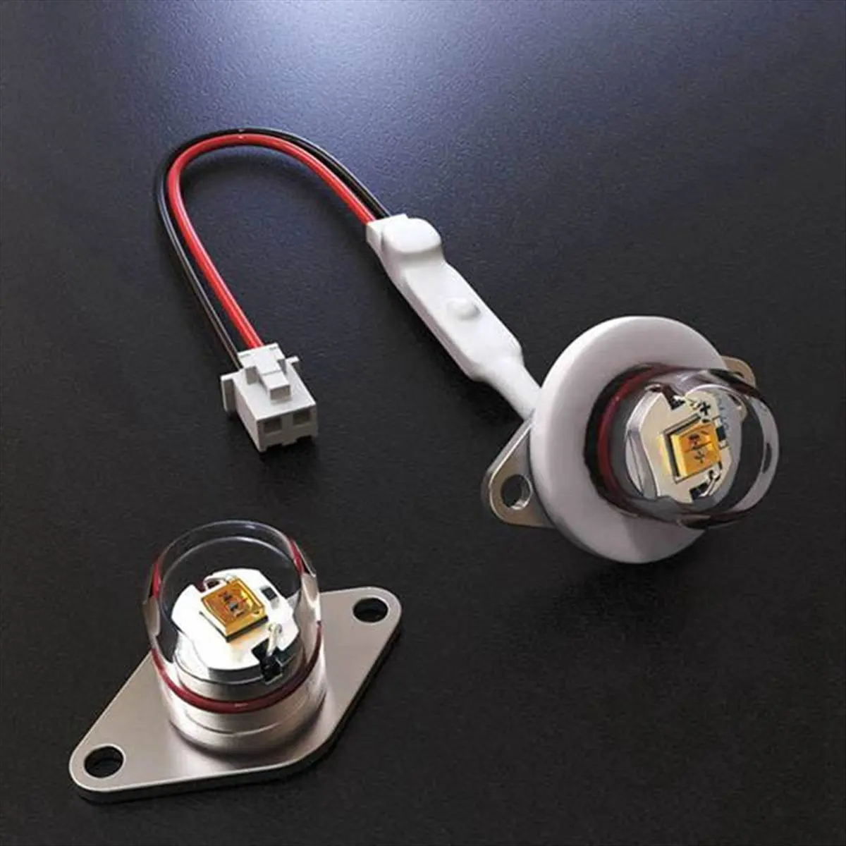 AAAE 2Pcs DC12-24V UVC 270-280NM 자외선 정수기 소독 애완 동물 물 디스펜서 LED 소독 모듈