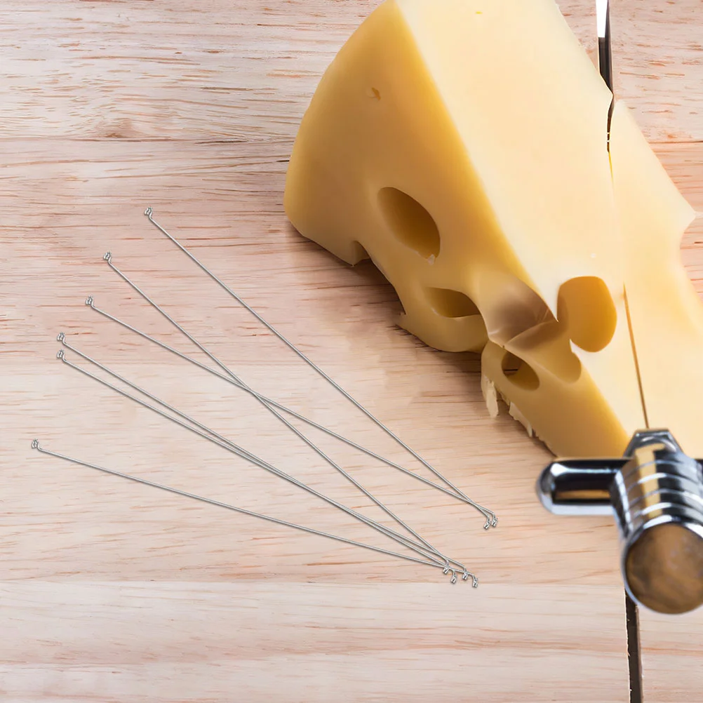 10 Pcs The Wire Wires Cheese Replacement Metal Slicer Steel Stainless for Butter Kitchen Cooking Gadget