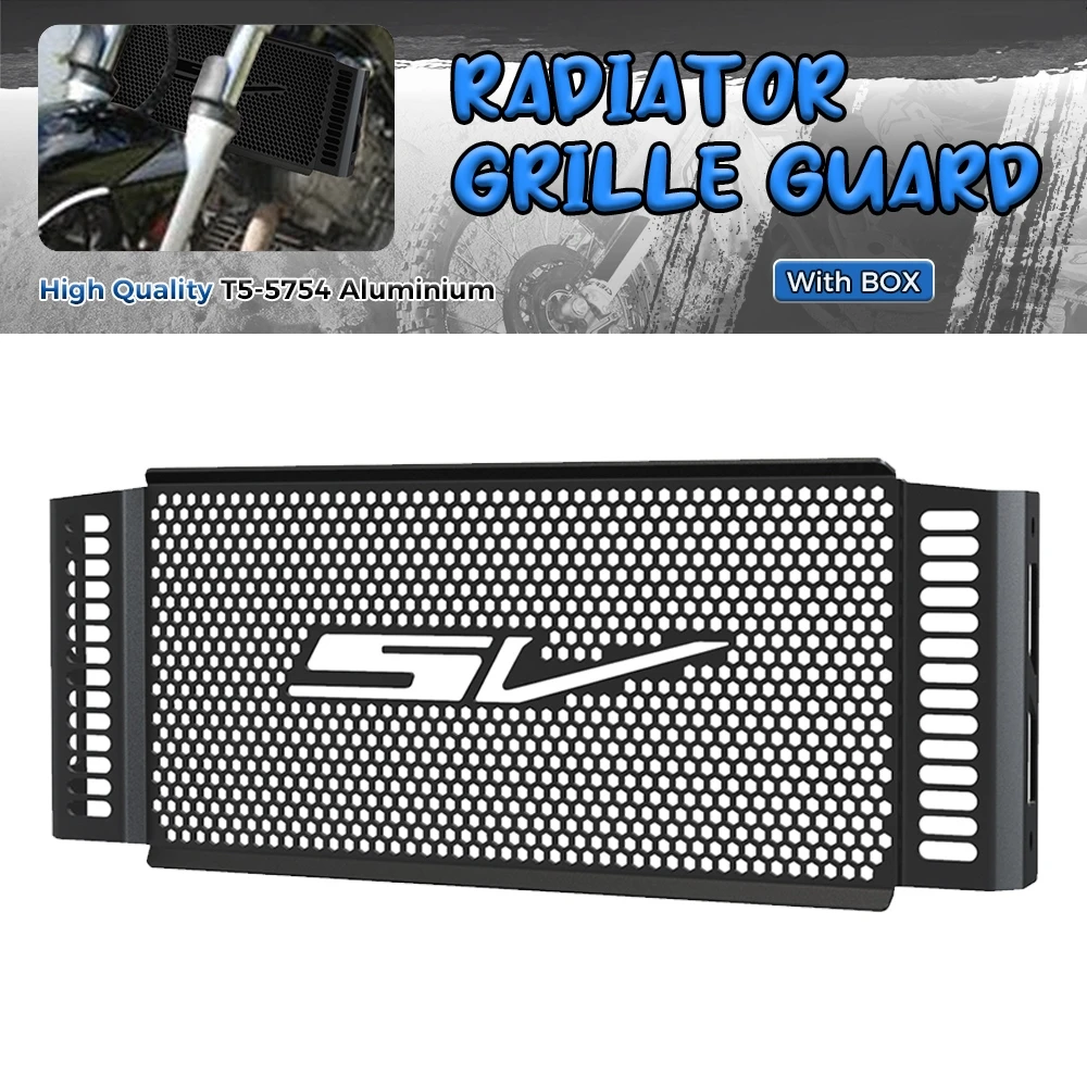 

SV 650 N/S Motorcycle CNC Radiator Grille Guard Protection Water Tank Guard Accessories For Suzuki SV650N / SV650S 2003-2004