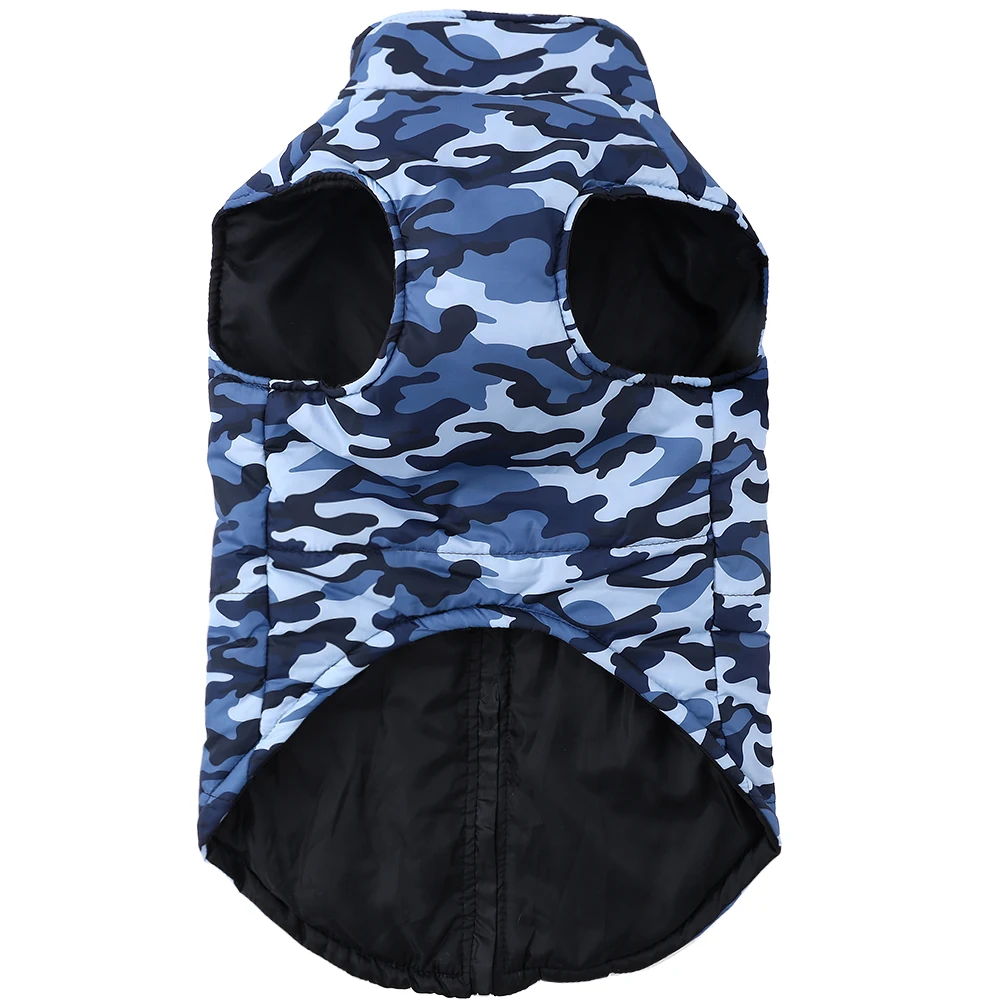 Autumn Winter Dog Jacket Coat Windproof Camouflage Pet Clothing_voghion.com