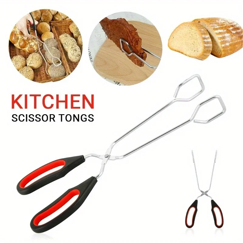 Scissor BBQ Grill Tongs 4