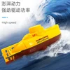 Rc Boat Mini Remote Controlled Submarine 6-Channels Explosive Bottle Nuclear Submarine Electric Childern Outdoor Model Toy Gifts 2