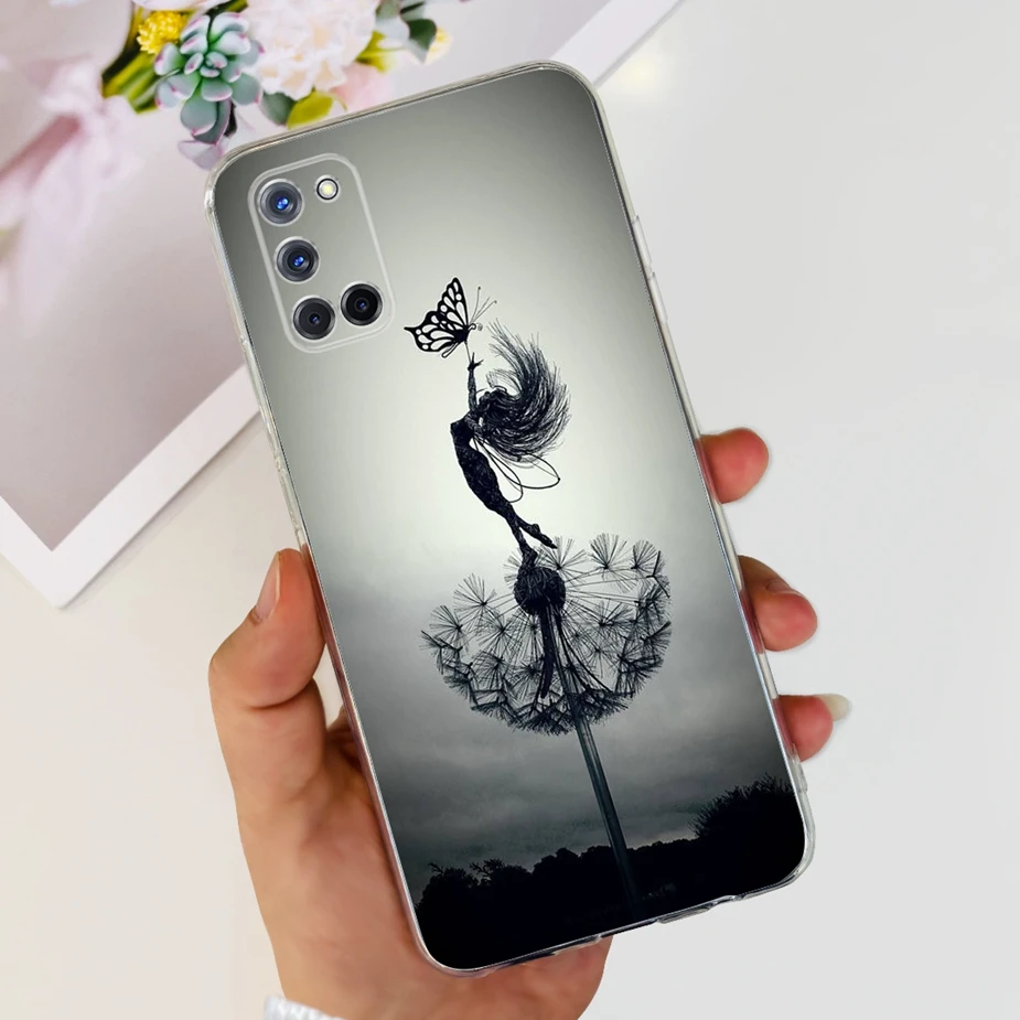 Cute Fashion Painted Clear Silicone Phone Case - Soft Protective Cover