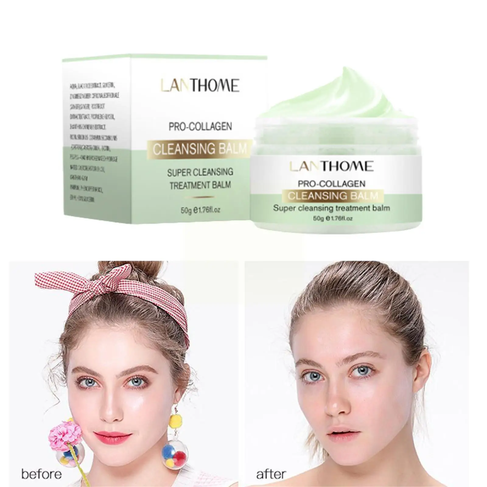 50ml Mild Makeup Cleansing Balm Gentle Deep Cleansing Cream Up Fast