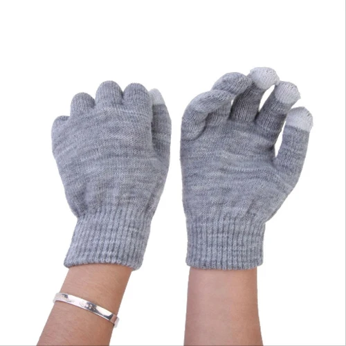 Touch Screen Gloves Women's Men's Knitted Wool Hand Wrist Warmer Winter