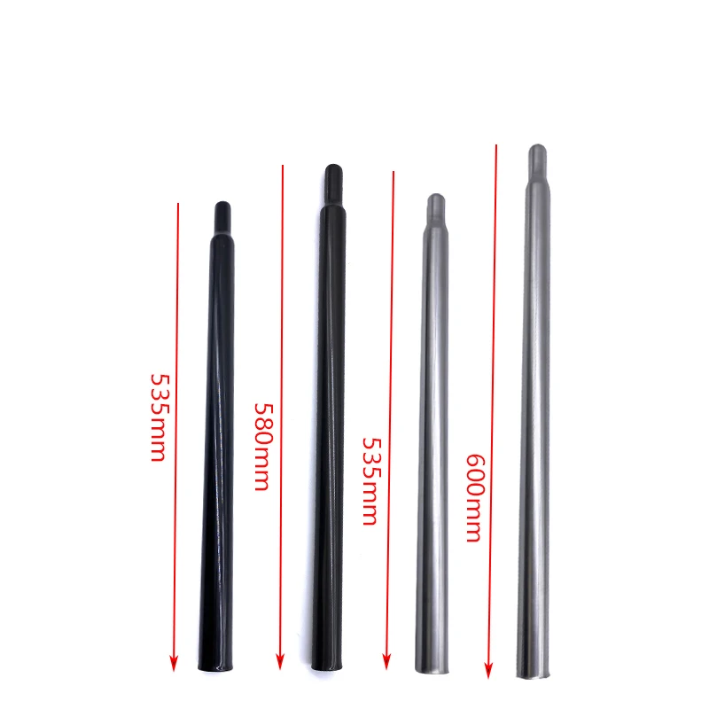 60cm Titane TYPE S Guidon pour Brompton Argent/Noir Trapèze C-Line P-Line