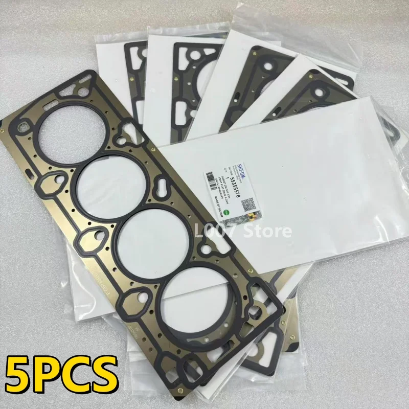 5X 엔진 실린더 헤드 가스켓 OEM    55355578 쉐보레 크루즈 아베오 오펠..