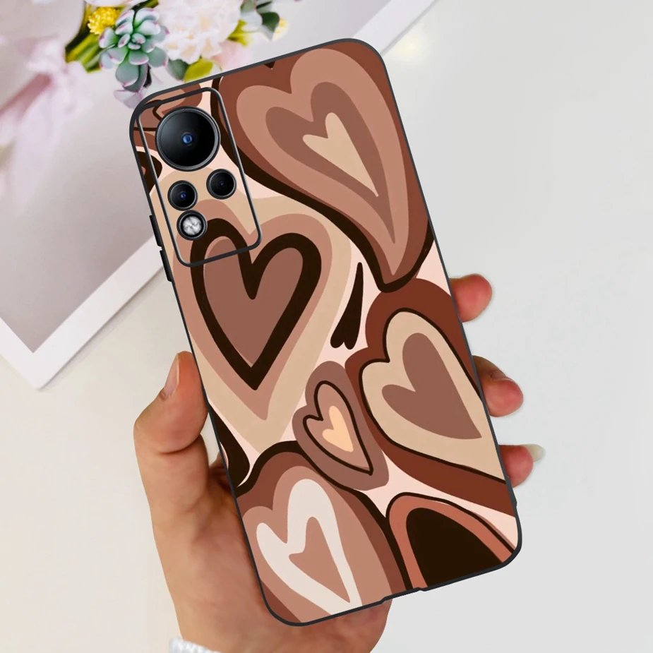 Cute Fashion Painted Soft TPU Case Cover - Stylish Protective s Capa