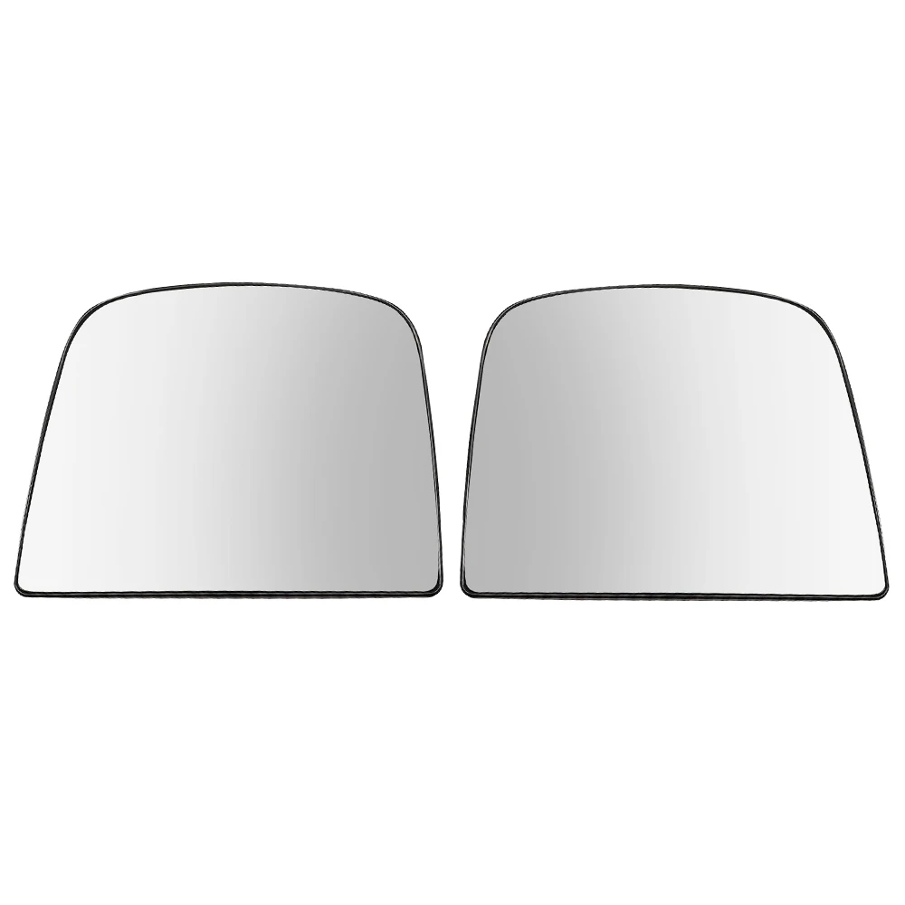 Heated Side Mirror Glass Rear View Mirror Glass Left/Right for Chevrolet Chevy Express for GMC Savana 1500 2500 3500 2008-2021