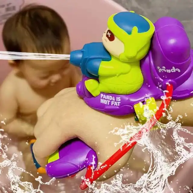 Panda Wrist-Mounted Water Gun for Kid Pressurized Squirt Toy Rapid Spray Mini Outdoor Summer Pool Beach Summer Water Play Gift 1