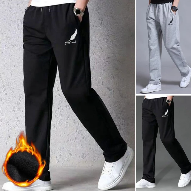 2022 Spring Autumn Joggers Men Jogging Sweatpants Sportswear Knit