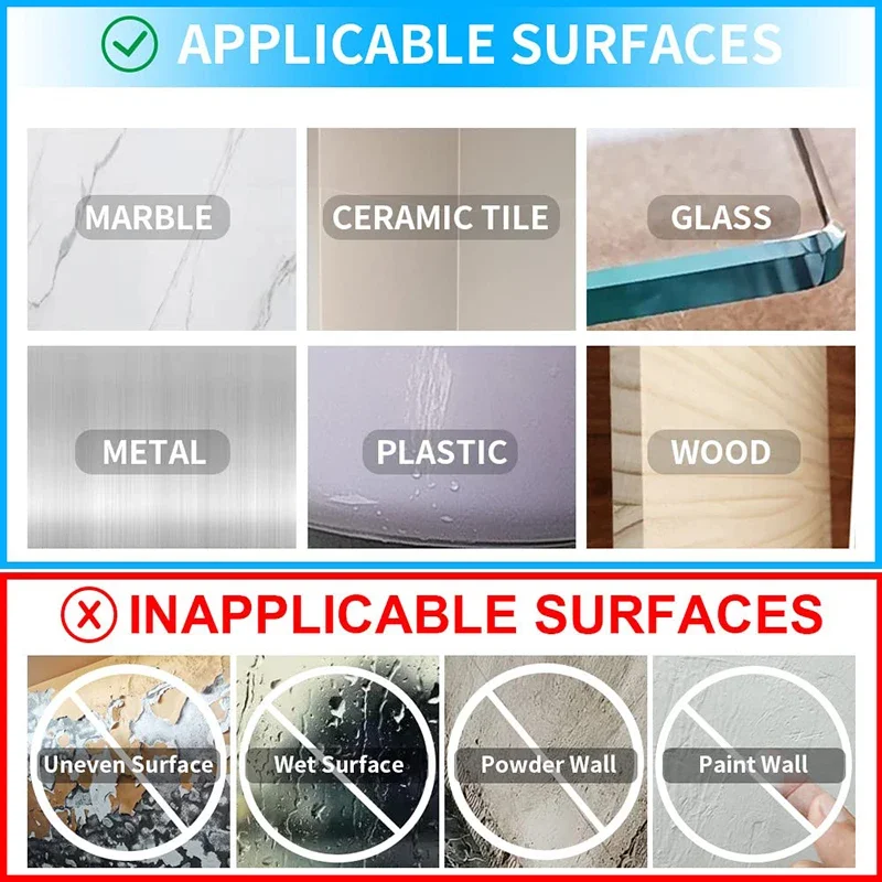 Ultra-Strong Transparent Double-Sided Nano Gel Adhesive Tape