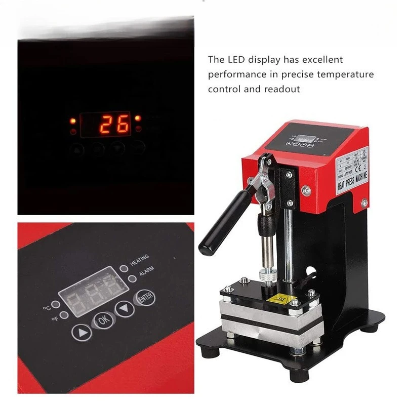 Portable Easy Operate Hot Rosin Press Machines Hot Rosin Press Machined Small Top And Bottom Heating Machine Portab