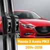 Wiper Front Hybrid Wiper Blades For Mazda 3 Axela BM BN 2014 - 2018 Windshield Windscreen Window Rain Brushes 24"+18" 1