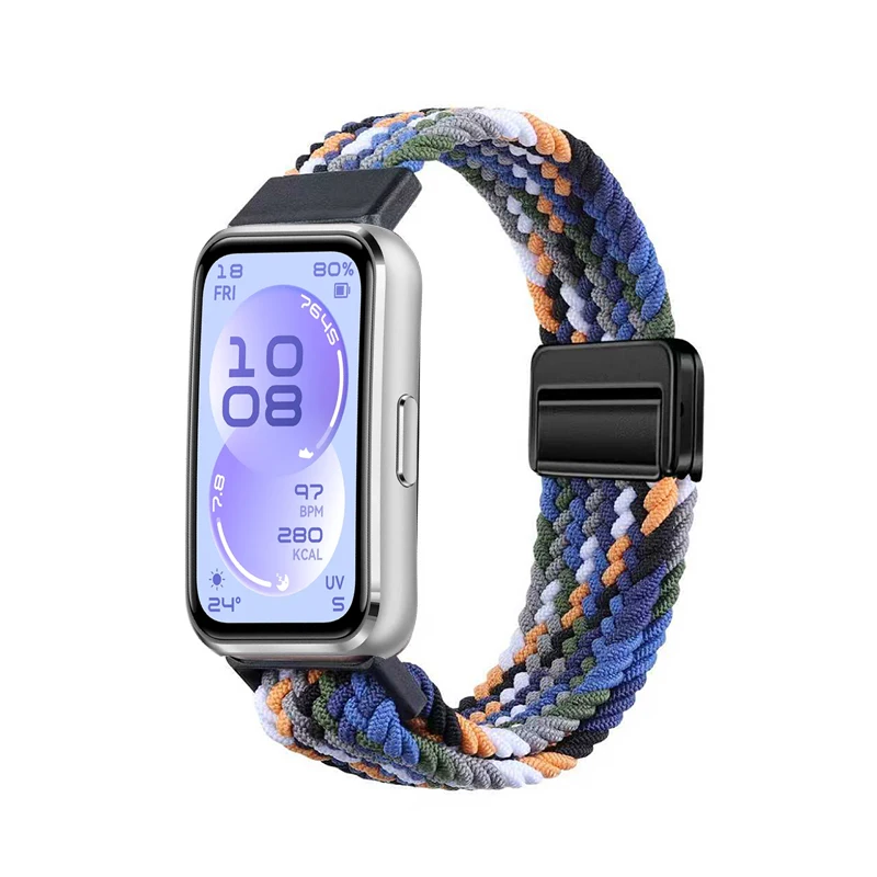 Braided Sport Magnetic Strap - Elastic Smartwatch Bracelet