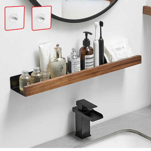 Bathroom Floating Shelves No Drill Deals Shop | www.pinnaxis.com