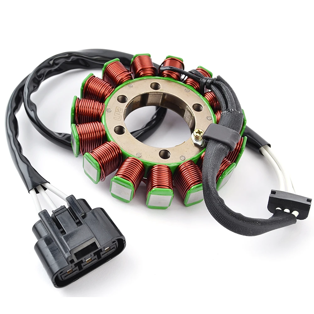 21003-0197 Motorrad Stator Spule für Kawasaki Ninja H2 H2R ZX1000 ZX1002 SX SE ZX1002 Z H2 SE SE + ZR1000 ZR 1000 21003-0181 – Detail 4