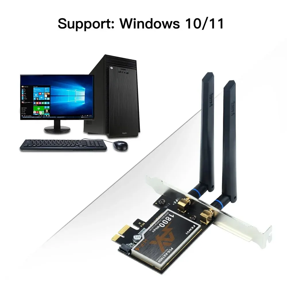 Рисунок 6 - FENVI WiFi 6 PCIe адаптер 1800