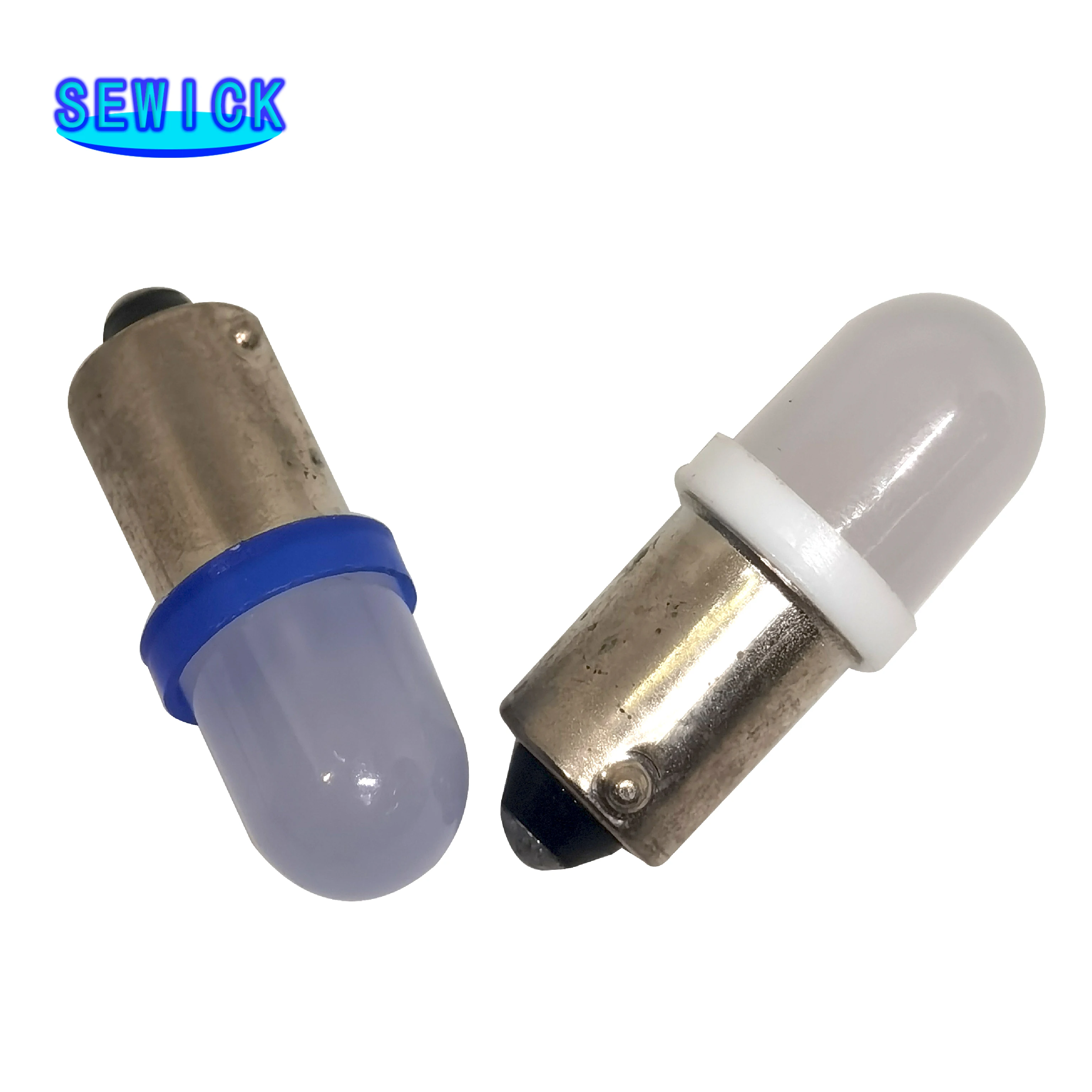 100pcs Non Polar Ac Dc 6v 6.3v 12v Ba9s T4w #44 #47 Base Led