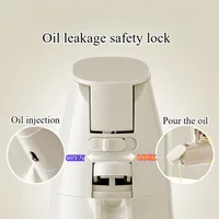 2in1 สเปรย์น้ํามันขวด 350ml Borosilicate แก้วน้ํามันปรุงอาหาร Dispensers Olive Oil Sprayer Mister สําหรับ Air Fryer สลัดเบเกอรี่ 3