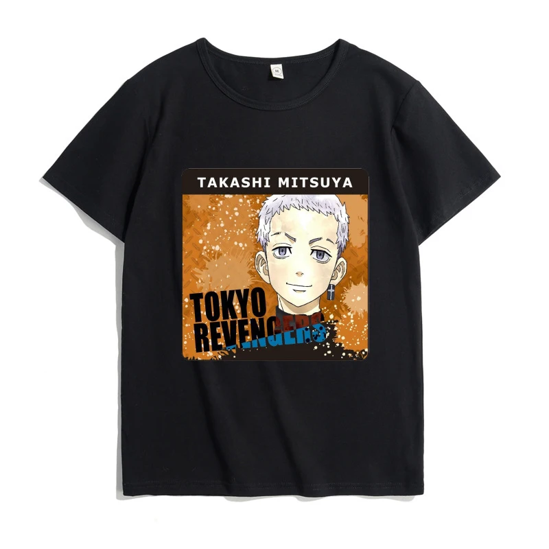 

2022 New Summer Short Sleeve Tokyo Revengers Printed 3D T Shirts Casual Streetwear Boy Girl Kids Fashion Men Women Children Tops