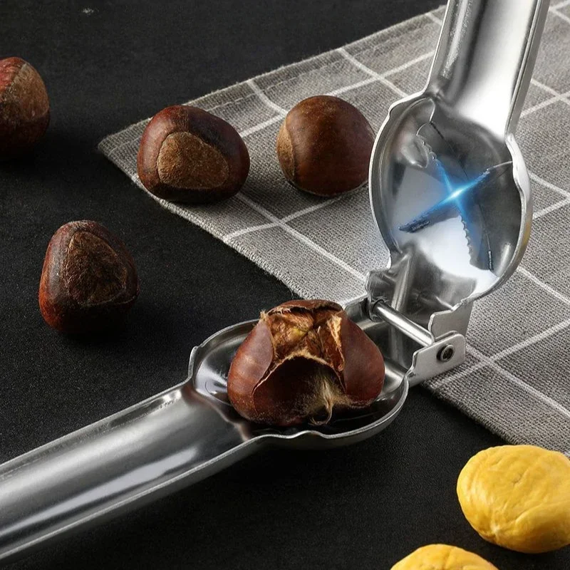 Chestnut Peeler Cross Shaped Stainless Steel for Walnut Chestnut Nut