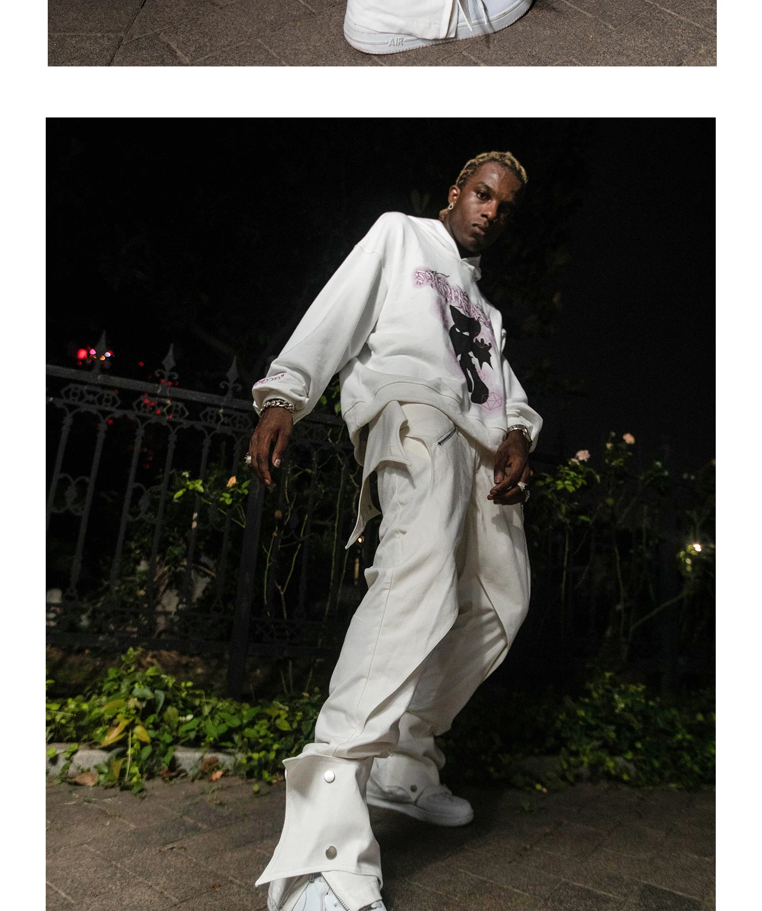 New Men Women Clothing Yamamoto Style Bat Pants Hip Hop Punk Leg Functional Trousers Plus Size Costume 27-46