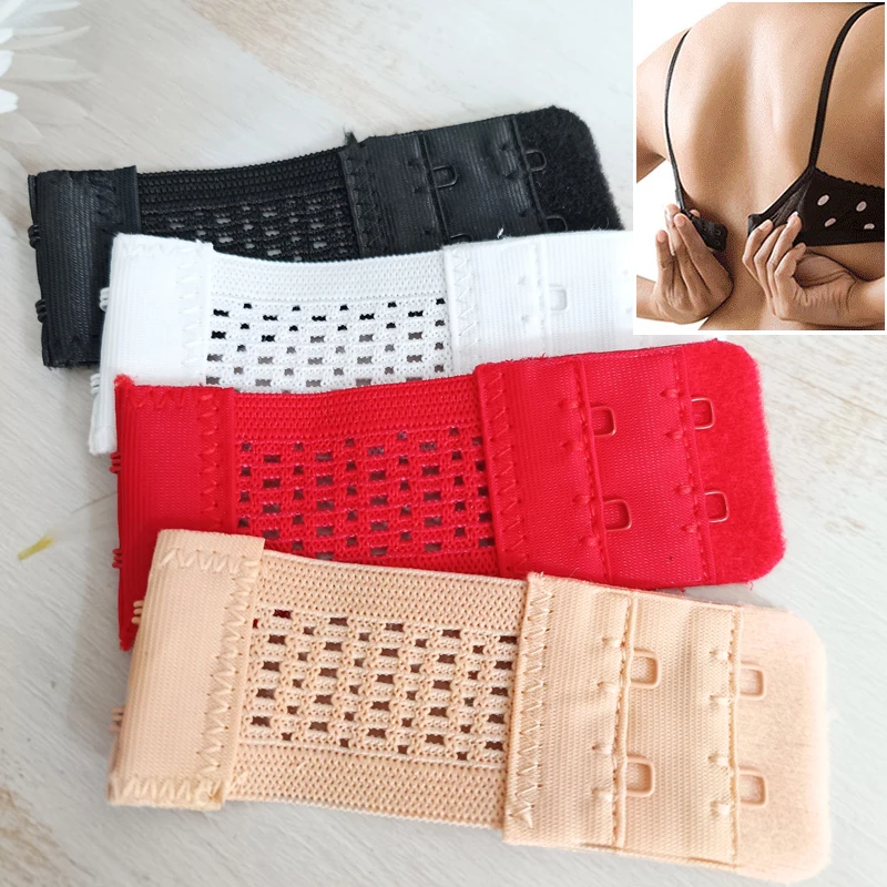 

Women Intimates Strap Extension 3 Hooks 2Rows Women Intimates Lengthened Bra Hook Extenders Bra Accessories for Women