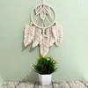 1Pcs Dreamcatcher Handmade Woven Dream Catcher Hand Decor Macrame Decor Wall Art Dream Catcher Wedding Decor 5