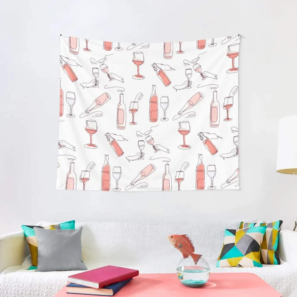 

Wine lover alcohol pattern Tapestry Home Decorations Aesthetic Decoration Aesthetic Room Decorations Aesthetics Tapestry