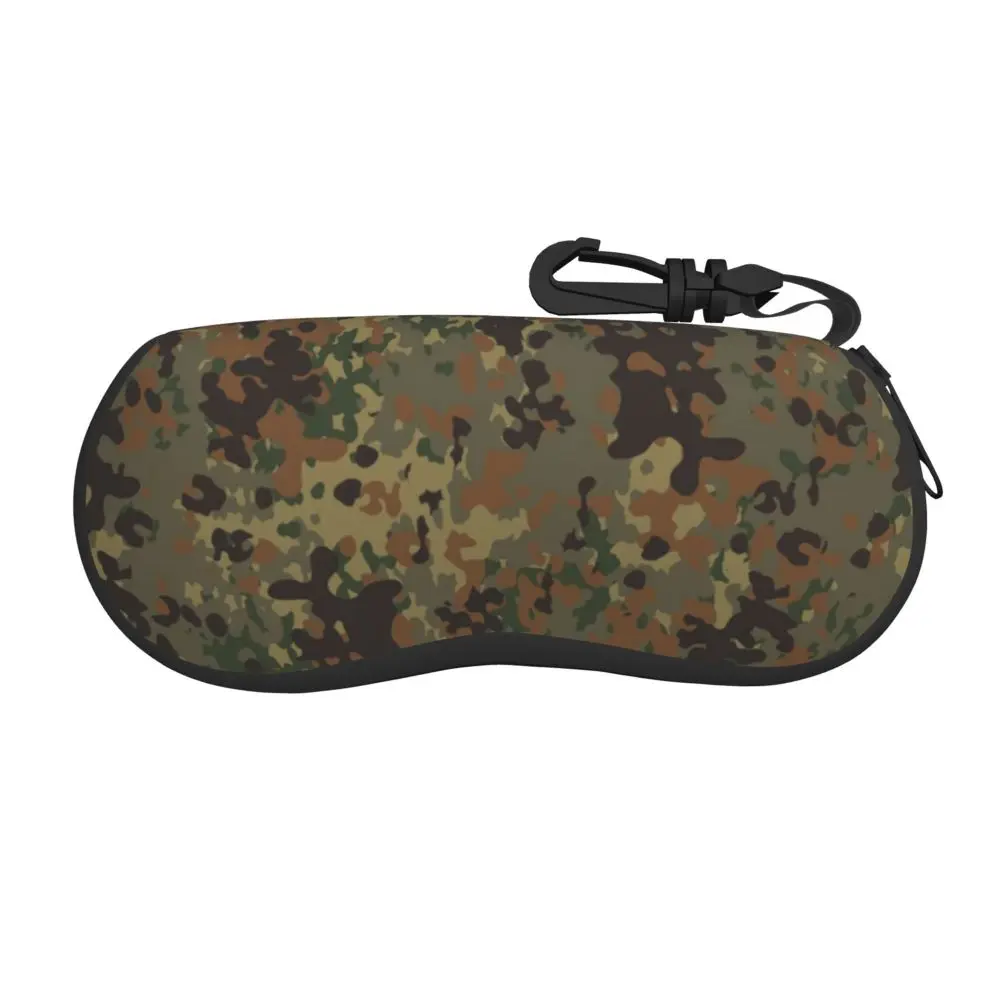 Benutzerdefinierte Flecktarn Camo Sonnenbrille Soft Case Neopren Reißverschluss Camouflage Shell Brillenetui Schutzbox für Brillen – Detail 1