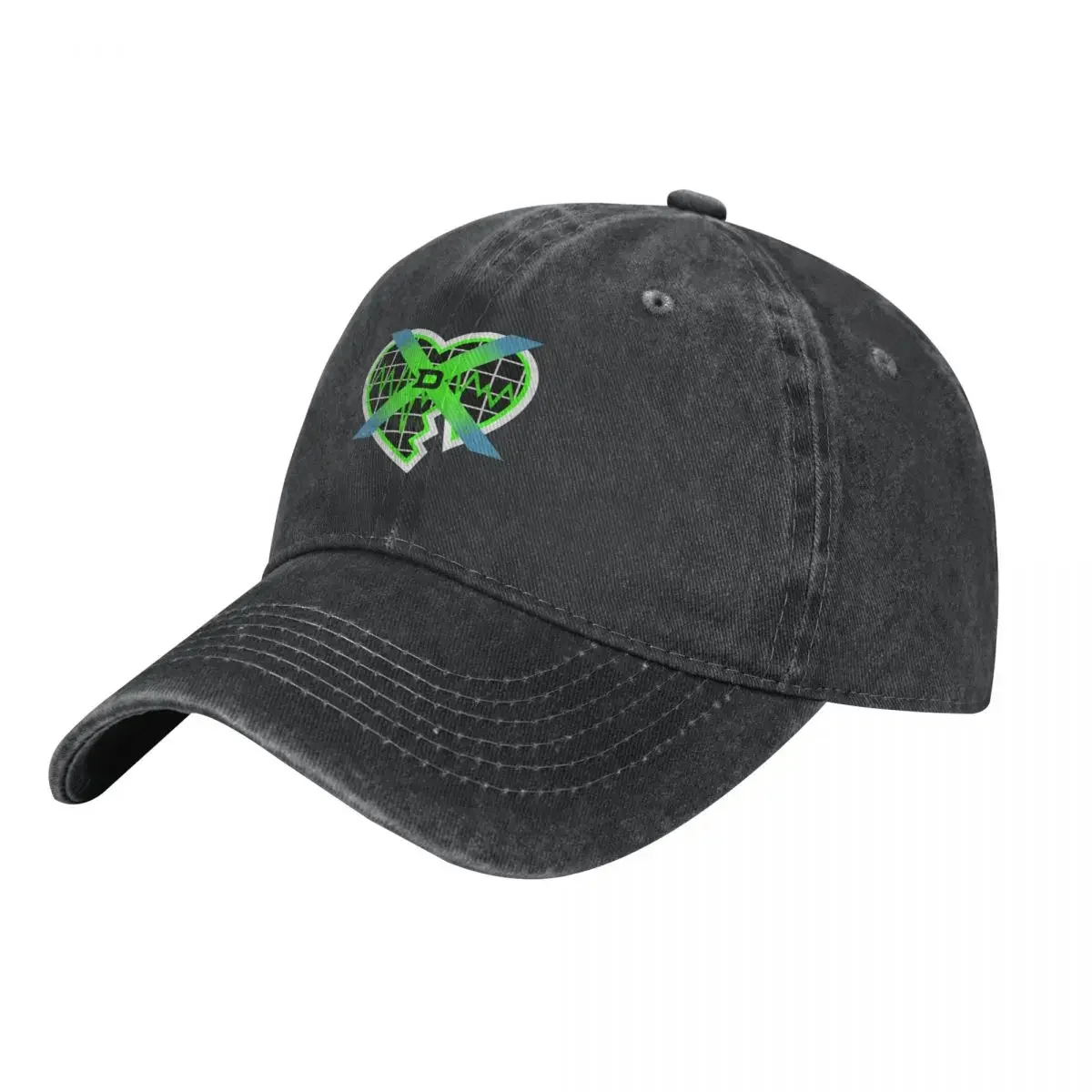 

HBK IYH '97 DX Black/Green Heart Collage Cowboy Hat Sun Hat For Children sun hat Men Hats Women's