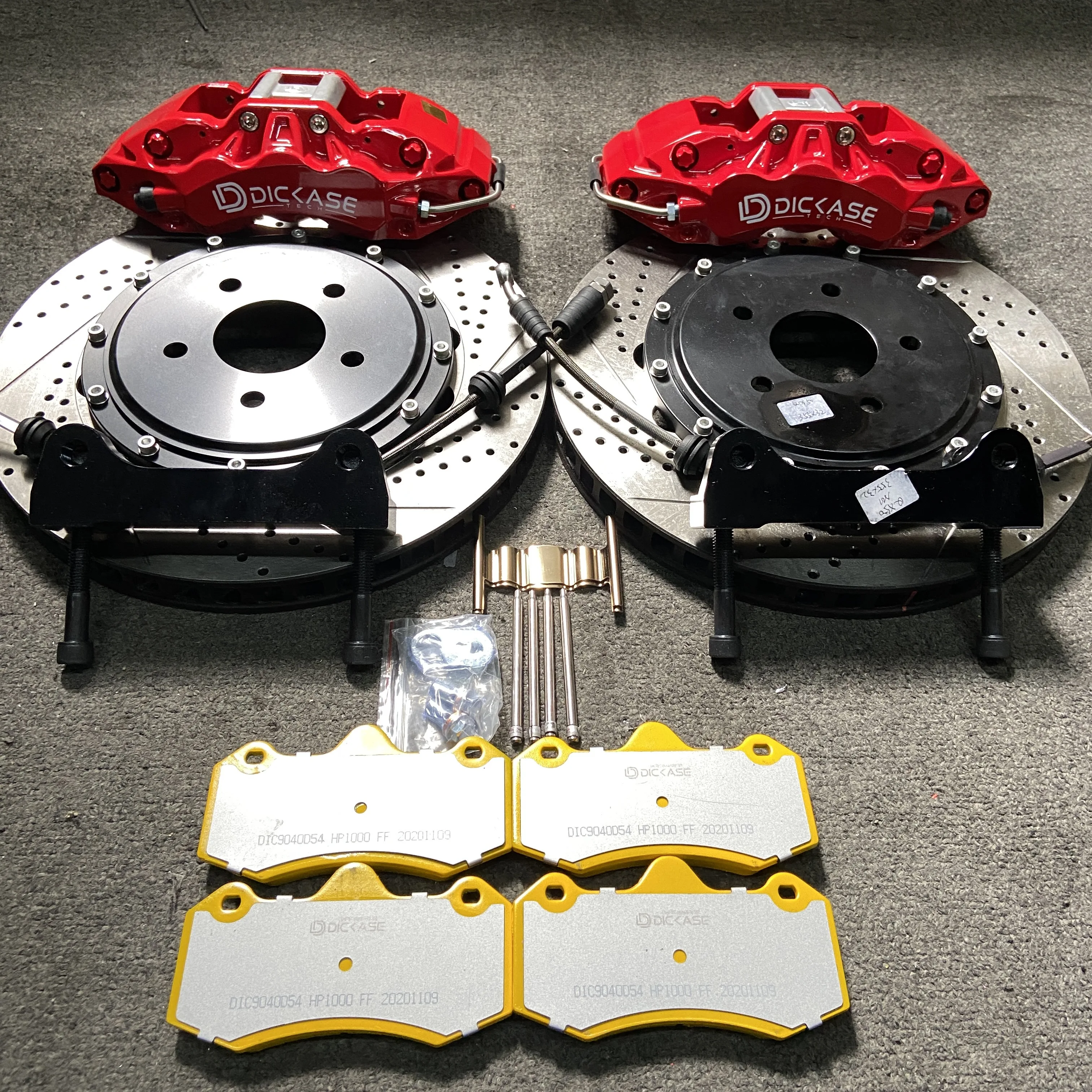 DicaseBrakeSystemFront355mmRear355mmCaliperWithDrilledAnd