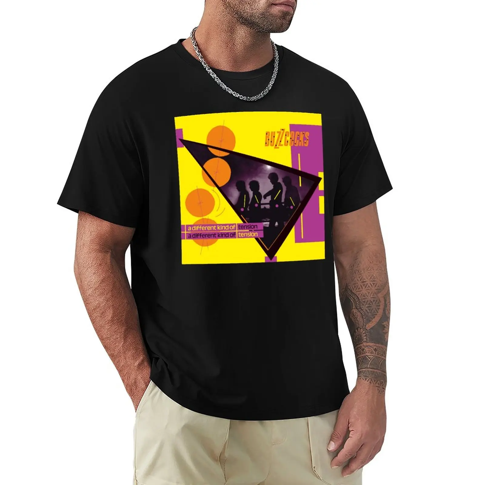 

Buzzcocks Different Kind of Tension T-Shirt Aesthetic clothing quick drying plain white t shirts men