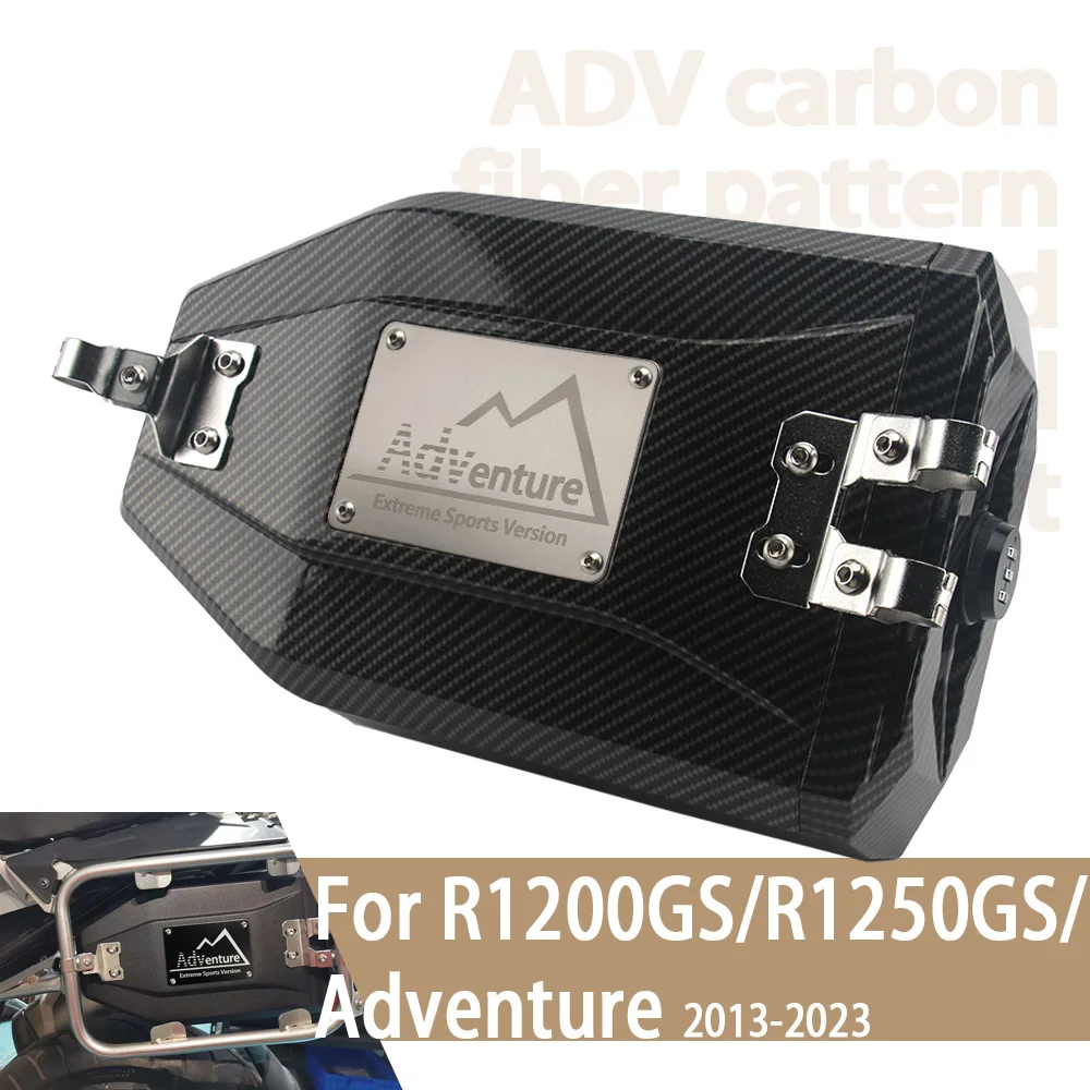 

Motorcycle Tool Box Password Lock Toolbox Left Side Waterproof Tool Box For R1200GS R1250GS LC Adventure 2013 - 2023