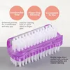 Double-Sided Nail Cleaning Brush, Manicure and Pedicure Tool, Ideal for Fingernails and Toenails 4